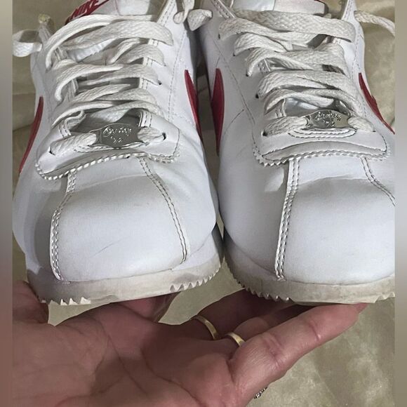 Nike Cortez Forrest Gump Basic White Varsity Red 819719-103 - Size 8‎ - Picture 7 of 13